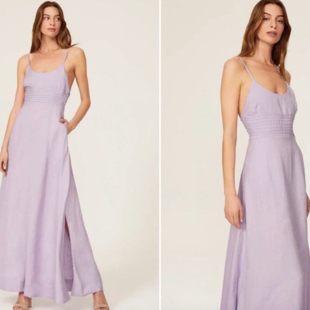 Jonathan Simkhai Lavender Maxi Dress